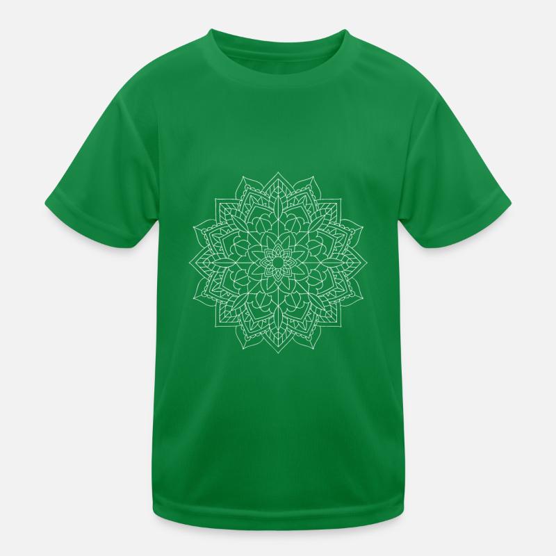 Mandala Kinder Funktions-T-Shirt
