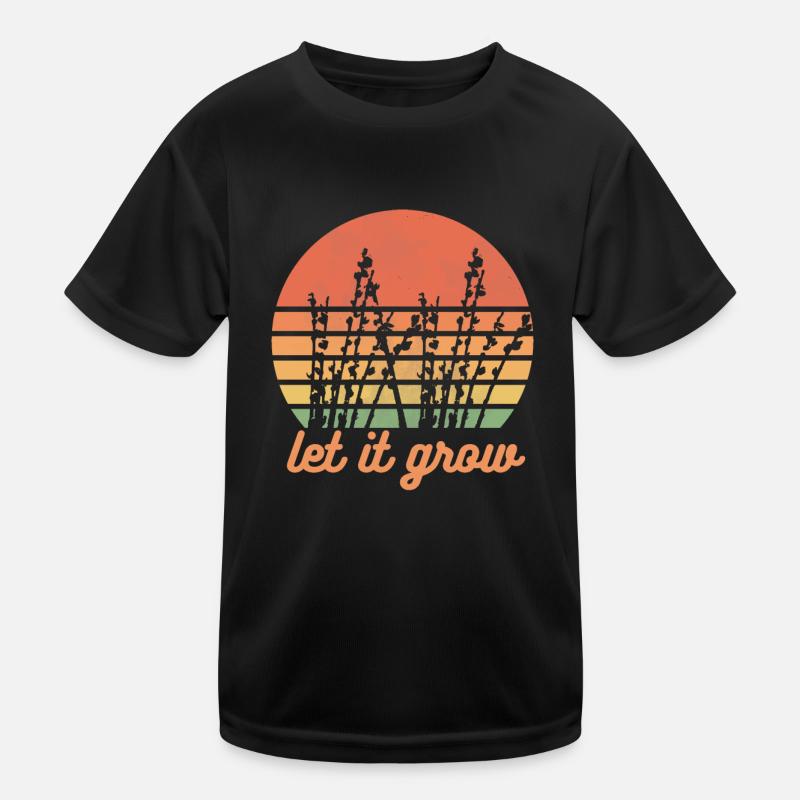 Growth, Spring, Sustainability, retro Kids Functional T-Shirt