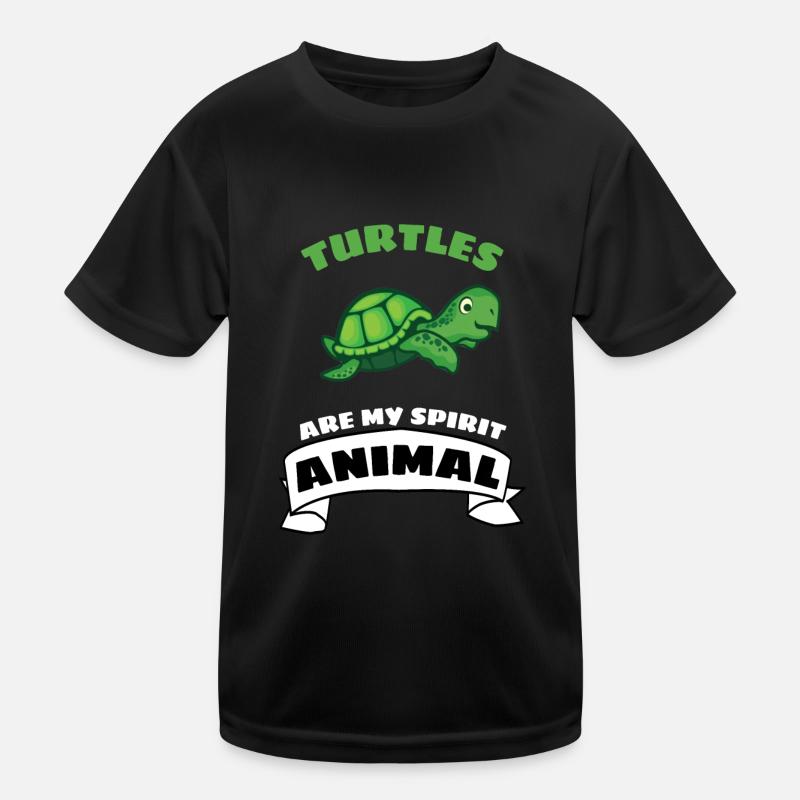 Sea Animal Lovers Gift Turtle Kids Functional T-Shirt