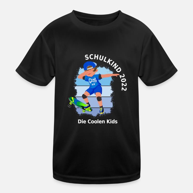 Schulkind 2022, Schulanfänger - Die Coolen Kids Kinder Funktions-T-Shirt