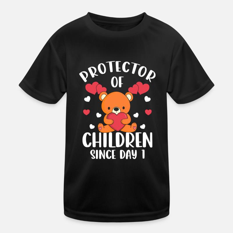 Teddy Offspring Protector Kids Functional T-Shirt