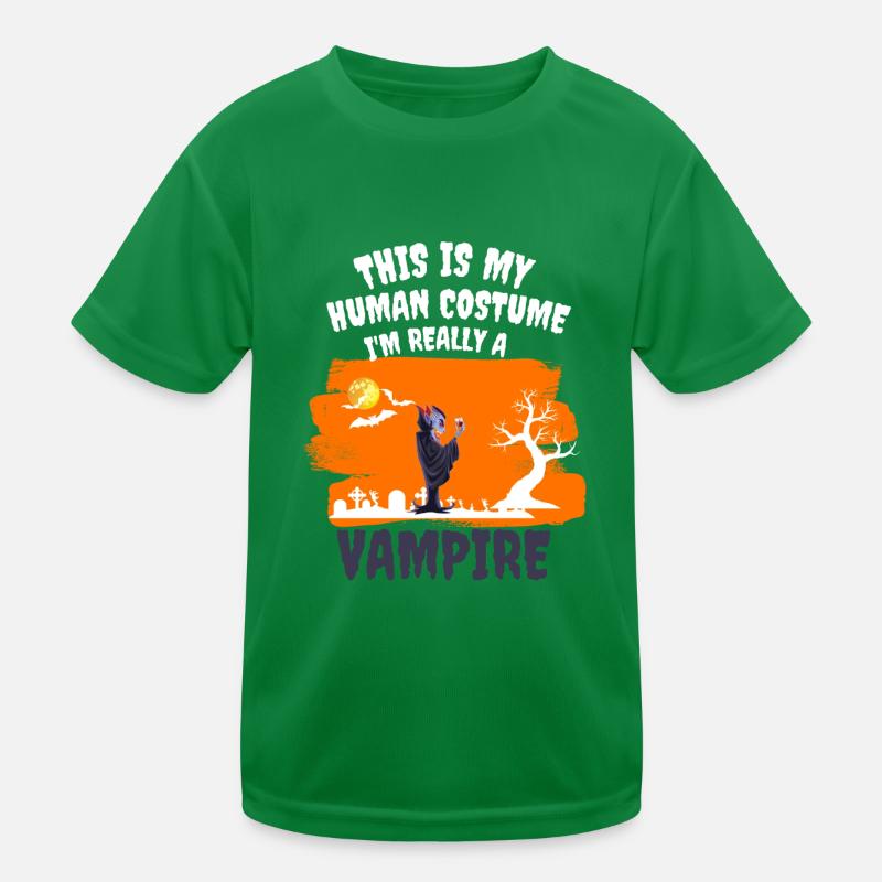 Lustiges Geschenk Halloween Kostüm Vampir Kinder Funktions-T-Shirt