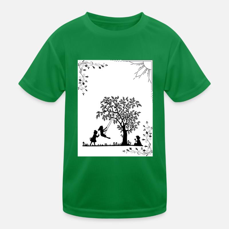 Kindheit Kinder Funktions-T-Shirt