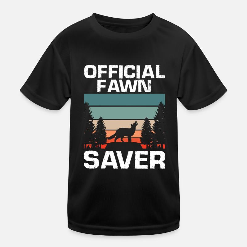 Conception de coyote pour les réacteurs de coyote T-shirt sport Enfant