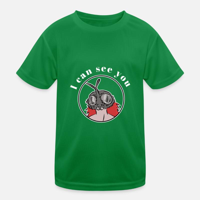 I Can See You Kids Functional T-Shirt