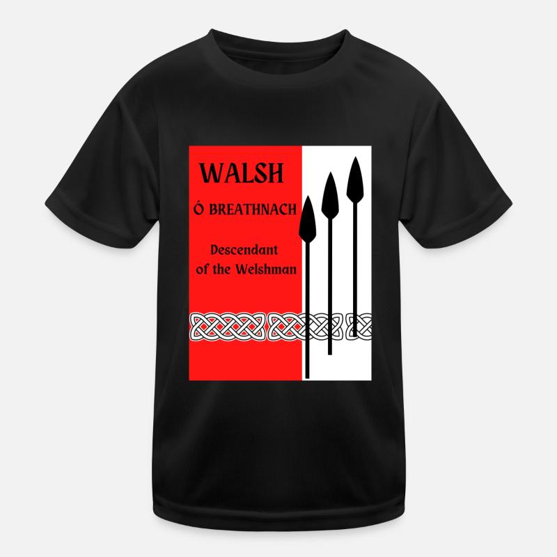 Nom de famille Walsh T-shirt sport Enfant