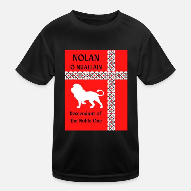 Nom de famille Nolan T-shirt sport Enfant