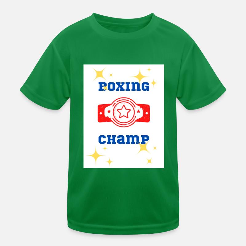 Champion de boxe T-shirt sport Enfant