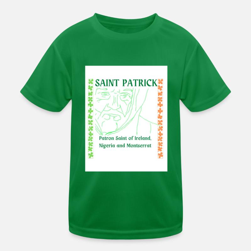 Saint Patrick Kids Functional T-Shirt