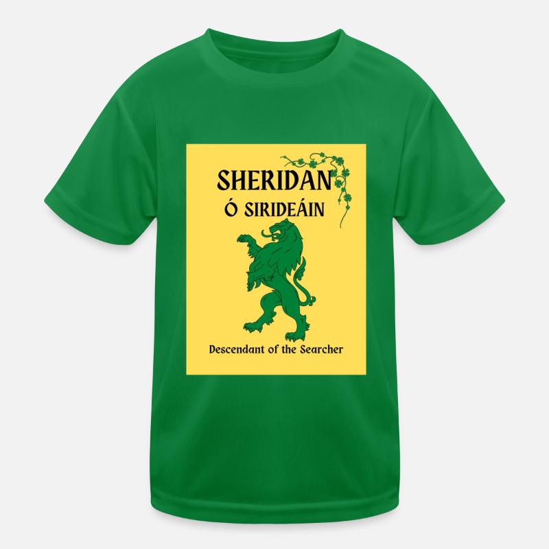 Nom de famille Sheridan T-shirt sport Enfant