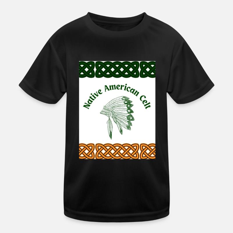 Celte amérindien T-shirt sport Enfant