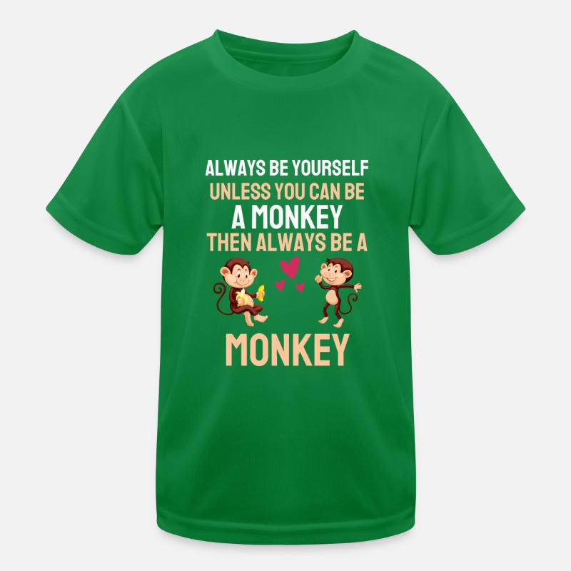 Monkey Lovers Zoo Animal Gift Funny Monkey T-shirt sport Enfant