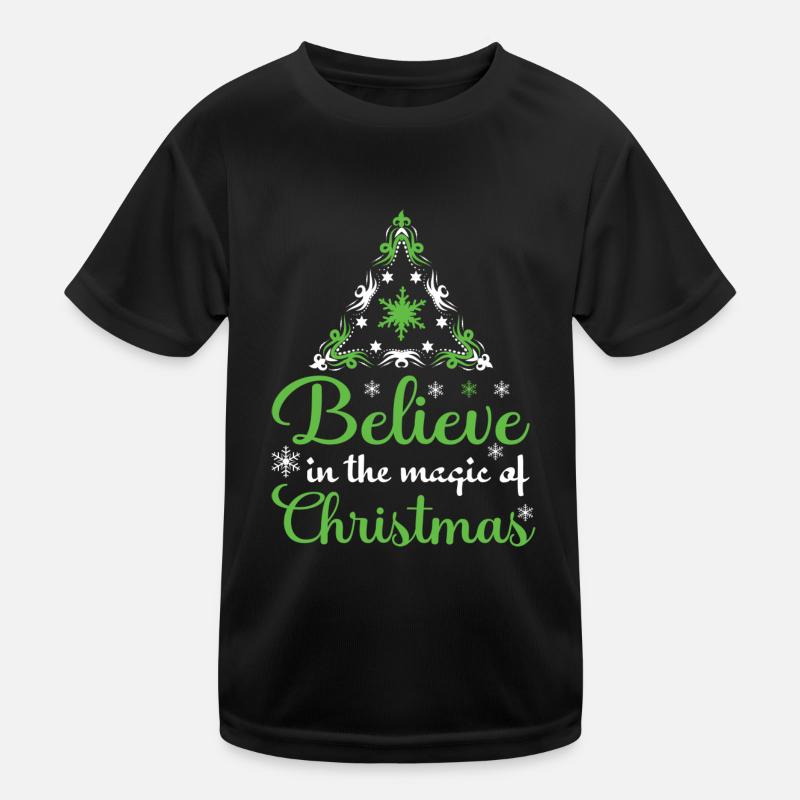 Croyez en la magie de Noël T-shirt sport Enfant