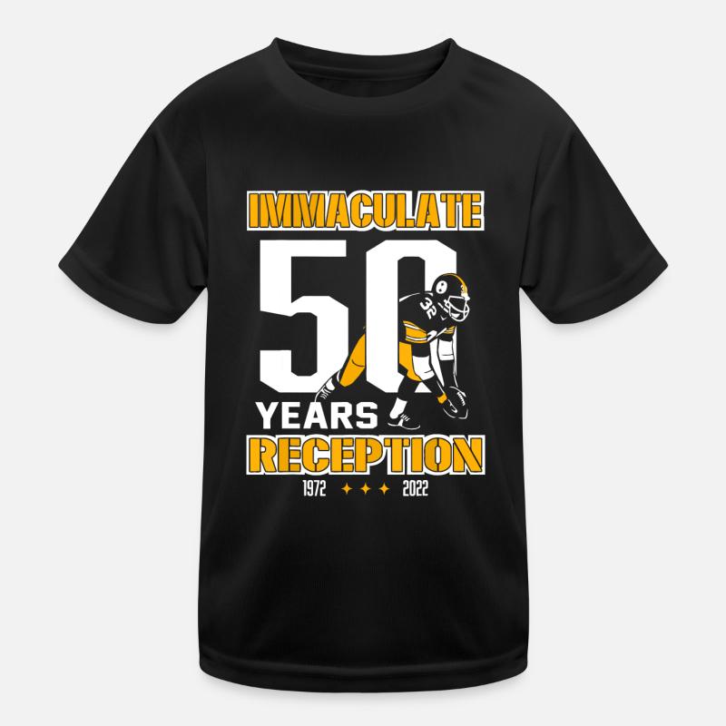 Immaculate 50 Years Reception Pittsburgh T-shirt sport Enfant