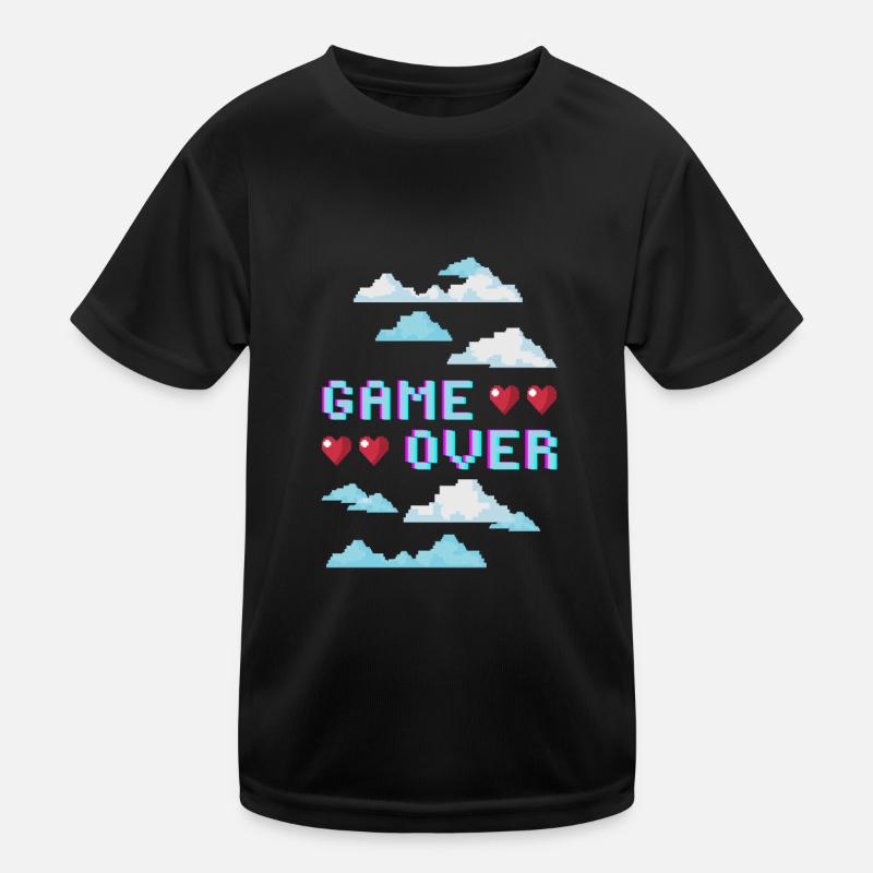 GAME OVER Kinder Funktions-T-Shirt