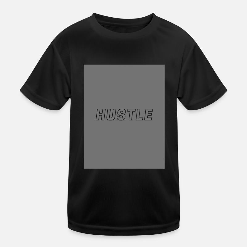 hustle Kinder Funktions-T-Shirt