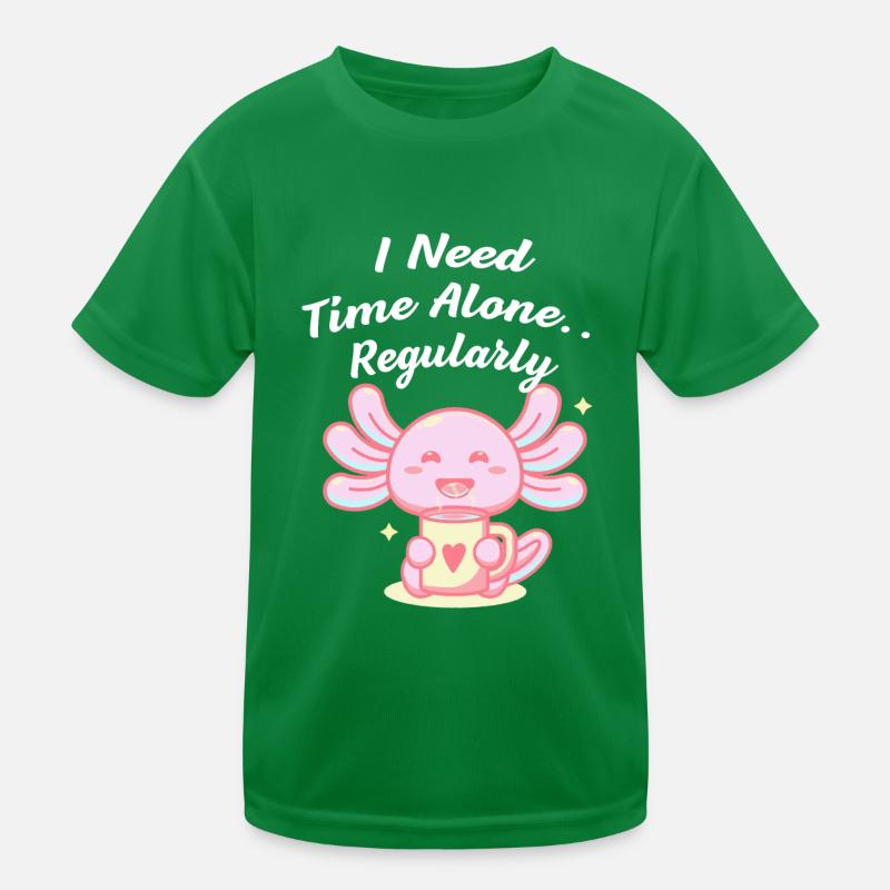 I need time alone regularly introverts Kids Functional T-Shirt