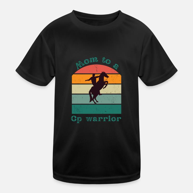 Maman d’un cp-warrior T-shirt sport Enfant