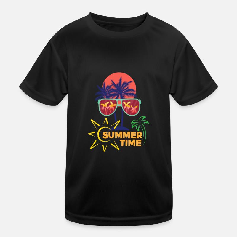 Summer Time Kids Functional T-Shirt