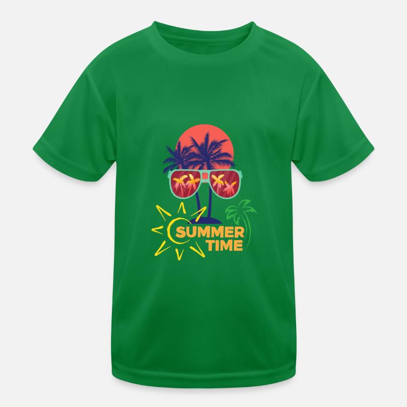 Sommerzeit Kinder Funktions-T-Shirt