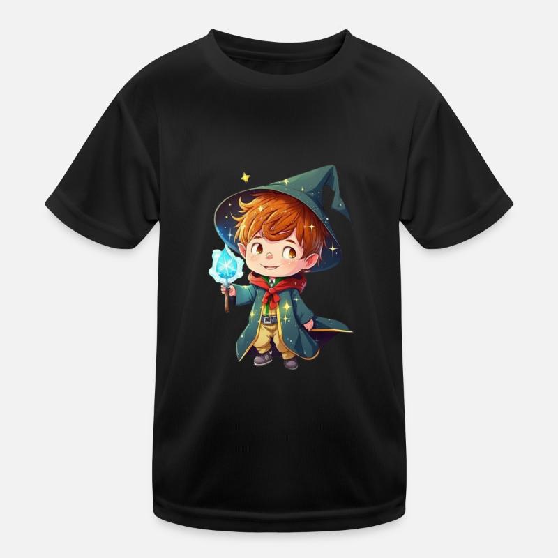 Der kleine Zauberer Kinder Funktions-T-Shirt