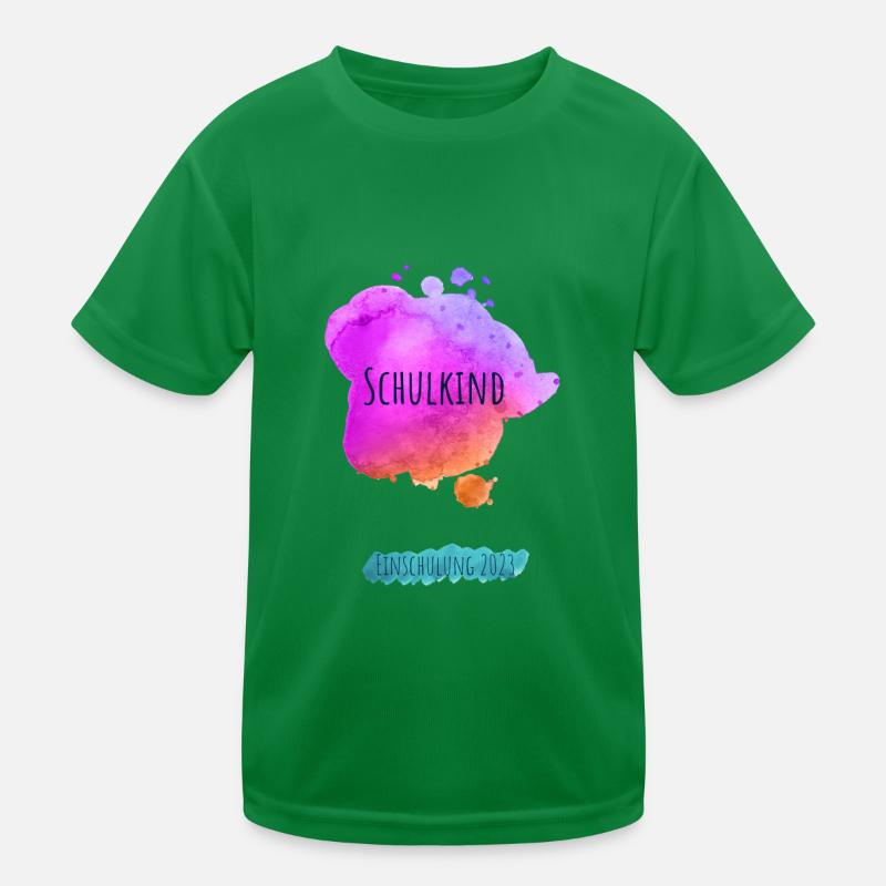 Schulkind / Einschulung 2023 Kinder Funktions-T-Shirt