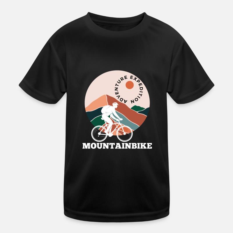 Expédition d’aventure en VTT T-shirt sport Enfant
