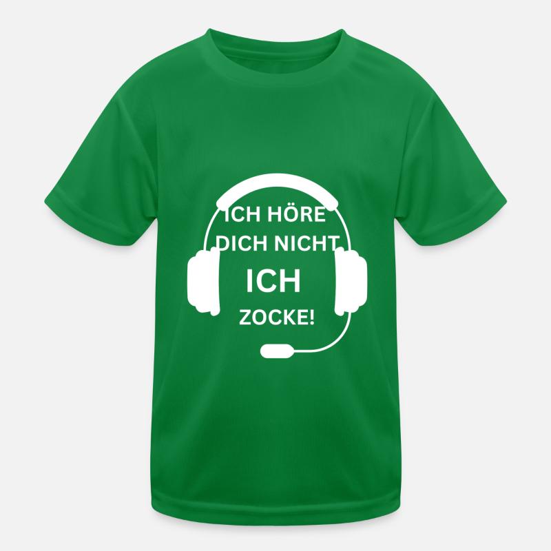 Entspannt Zocken geht hiermit! Kinder Funktions-T-Shirt