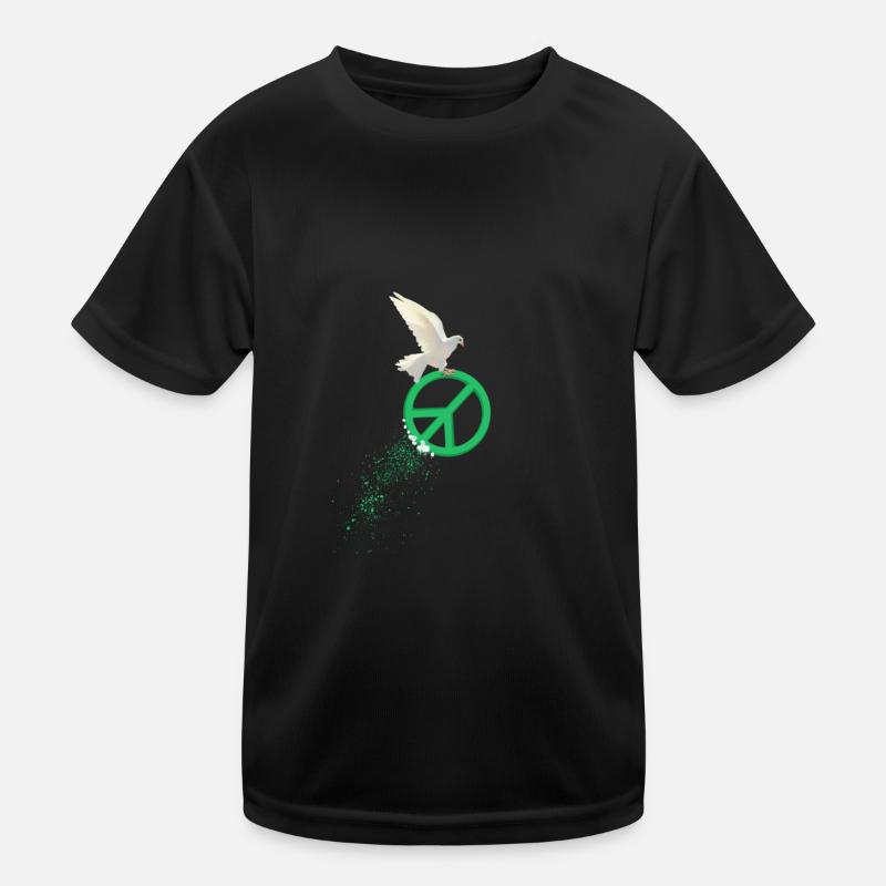Frieden Kinder Funktions-T-Shirt