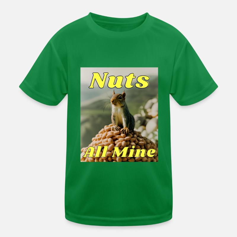 Nuts All Mine T-shirt sport Enfant