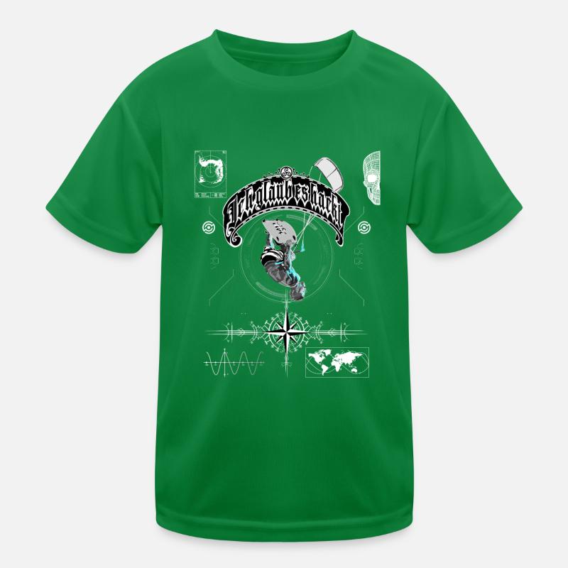 Ich glaub es hackt Kiter Kinder Funktions-T-Shirt