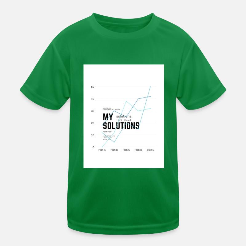 Diagramme Mes solutions T-shirt sport Enfant