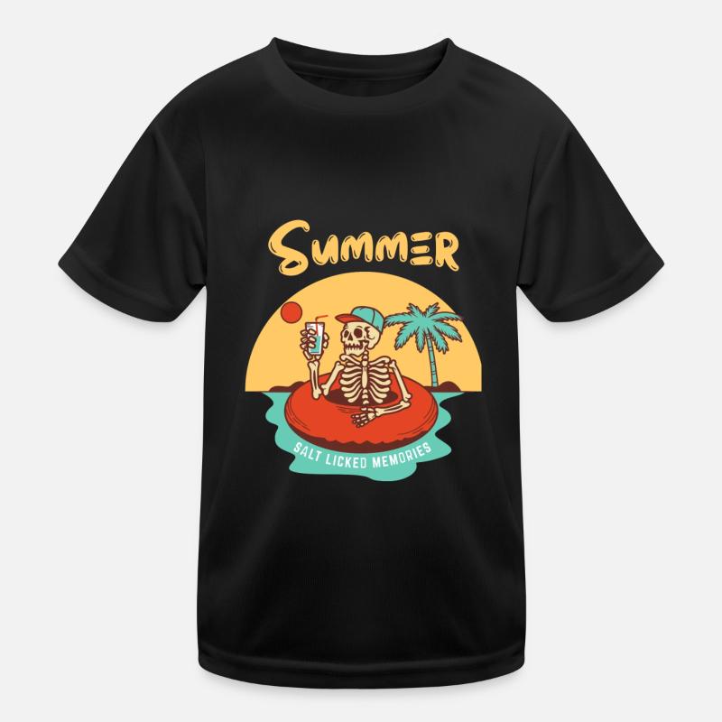 Sommer Sommer Kinder Funktions-T-Shirt