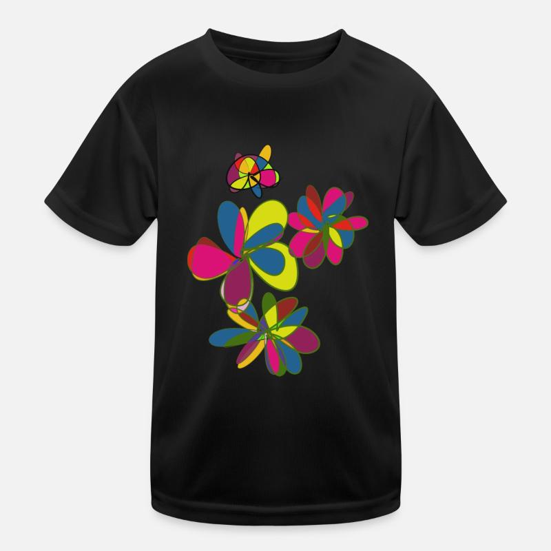 spring flowers Kids Functional T-Shirt