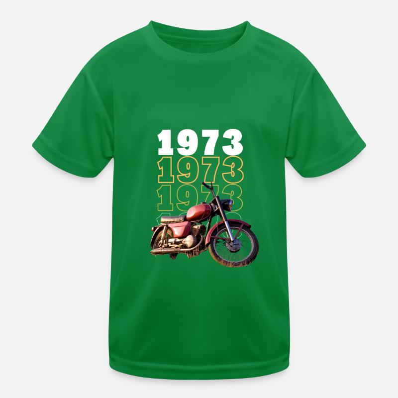 1973 Année de naissance T-shirt sport Enfant