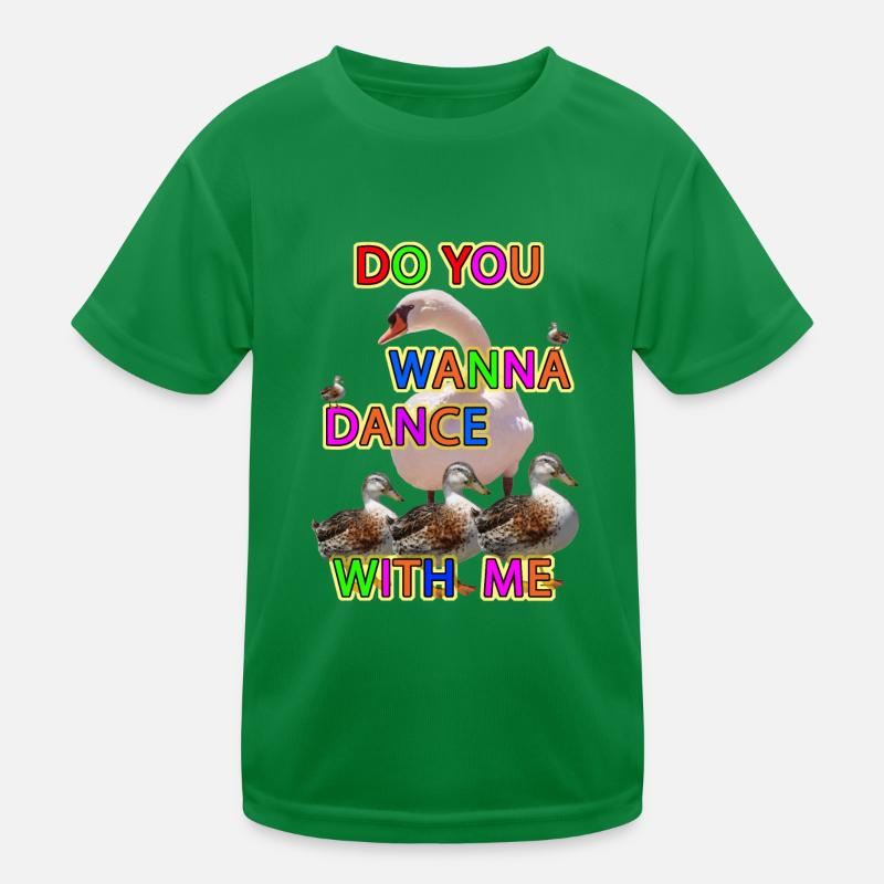Ententanz Kinder Funktions-T-Shirt