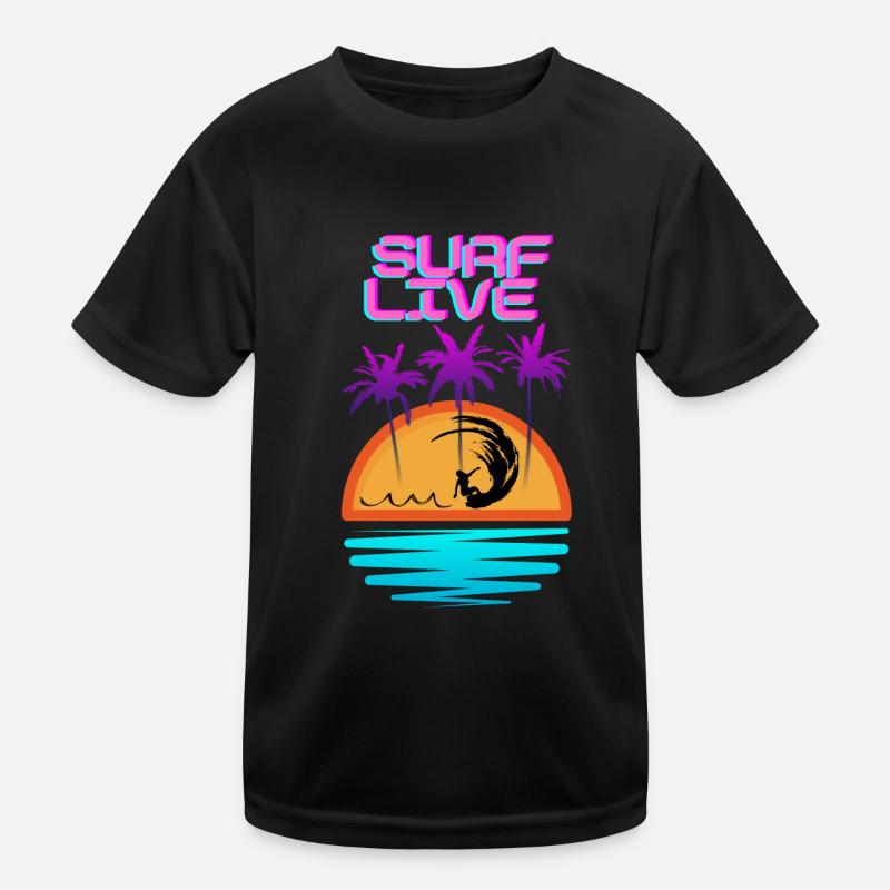 Surf Live Kids Functional T-Shirt