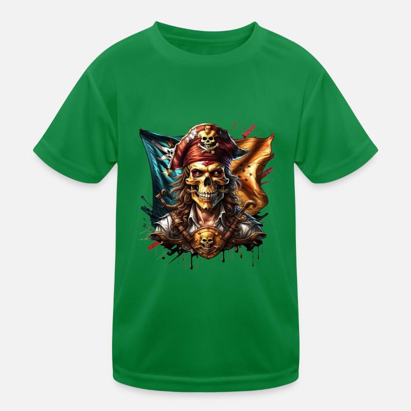 Pirate Kids Functional T-Shirt
