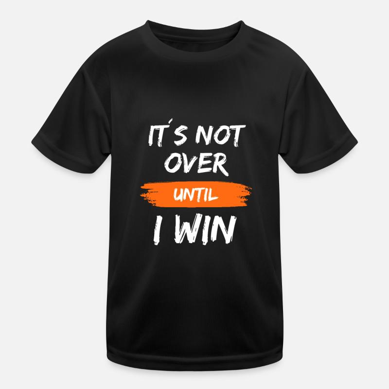 Attitude envers la vie Défi Stimuler la force T-shirt sport Enfant