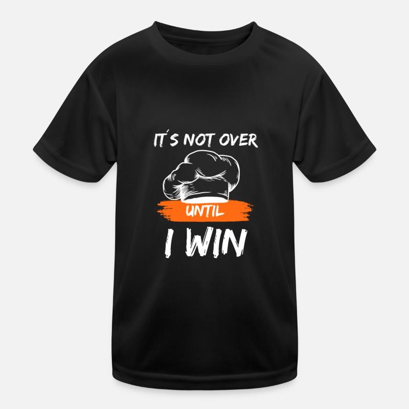 Sternekoch Koch Küche Kochen Antrieb Ehrgeiz Kinder Funktions-T-Shirt