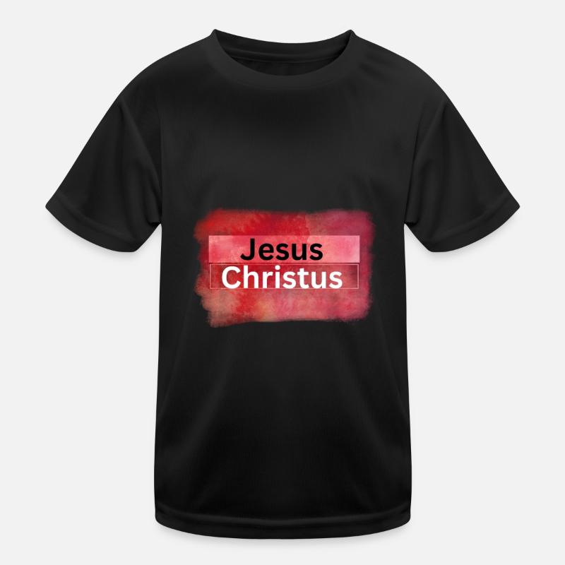 Jesus Christus blood Kinder Funktions-T-Shirt