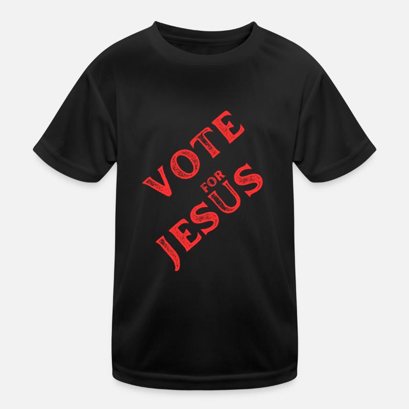 stem op Jezus Functioneel T-shirt voor kinderen