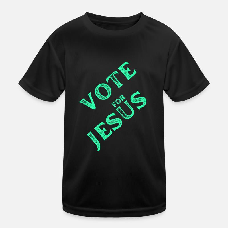 vote for Jesus 2 Kids Functional T-Shirt