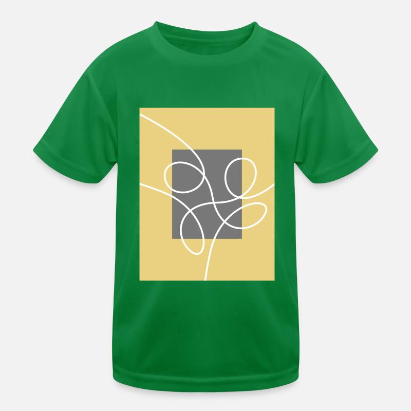 Abstraktes Design Kinder Funktions-T-Shirt