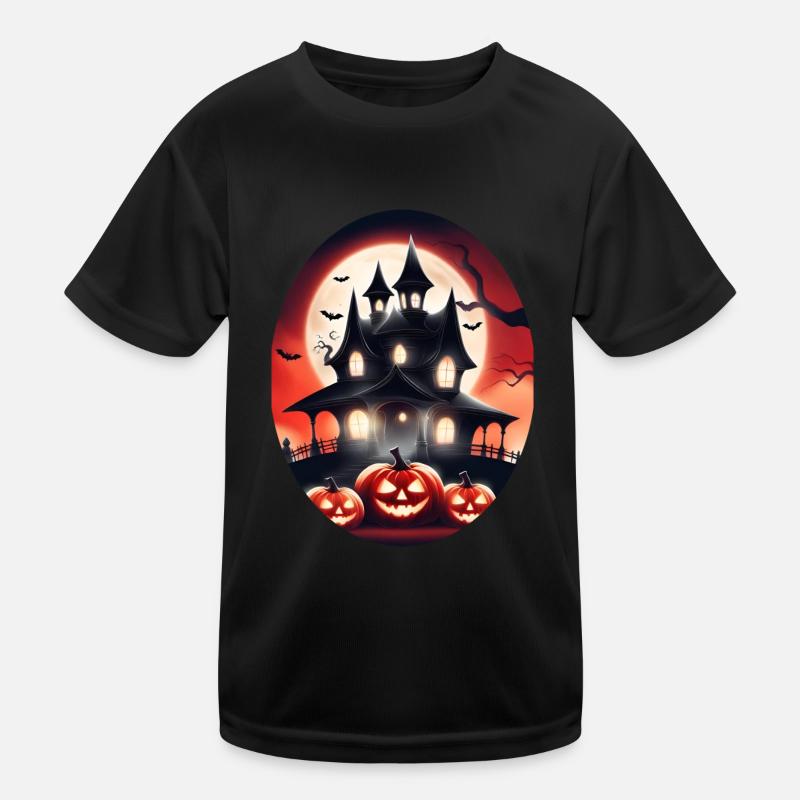 Halloween T-shirt sport Enfant