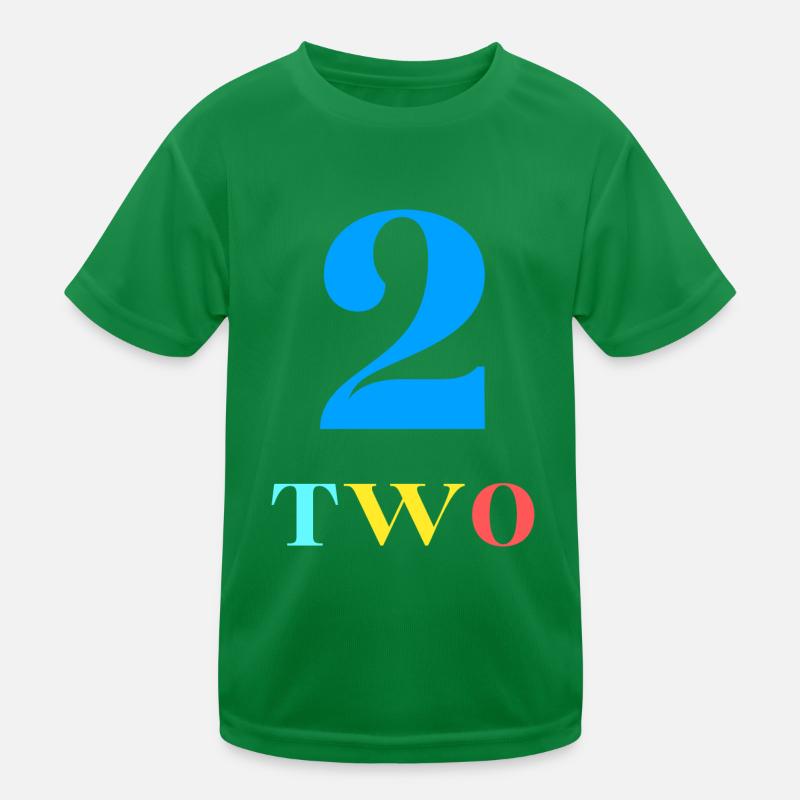 Two-2nd Anniversary Kids Functional T-Shirt