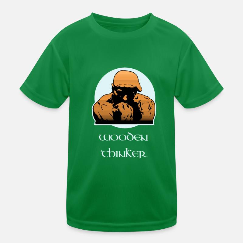 Wooden Thinker Kids Functional T-Shirt