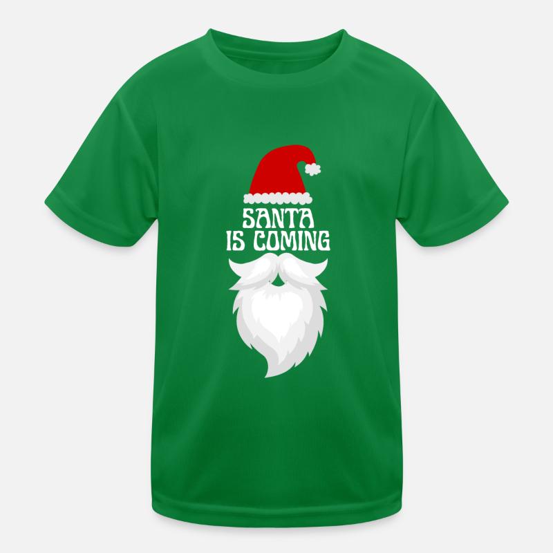 Le Père Noël arrive T-shirt sport Enfant