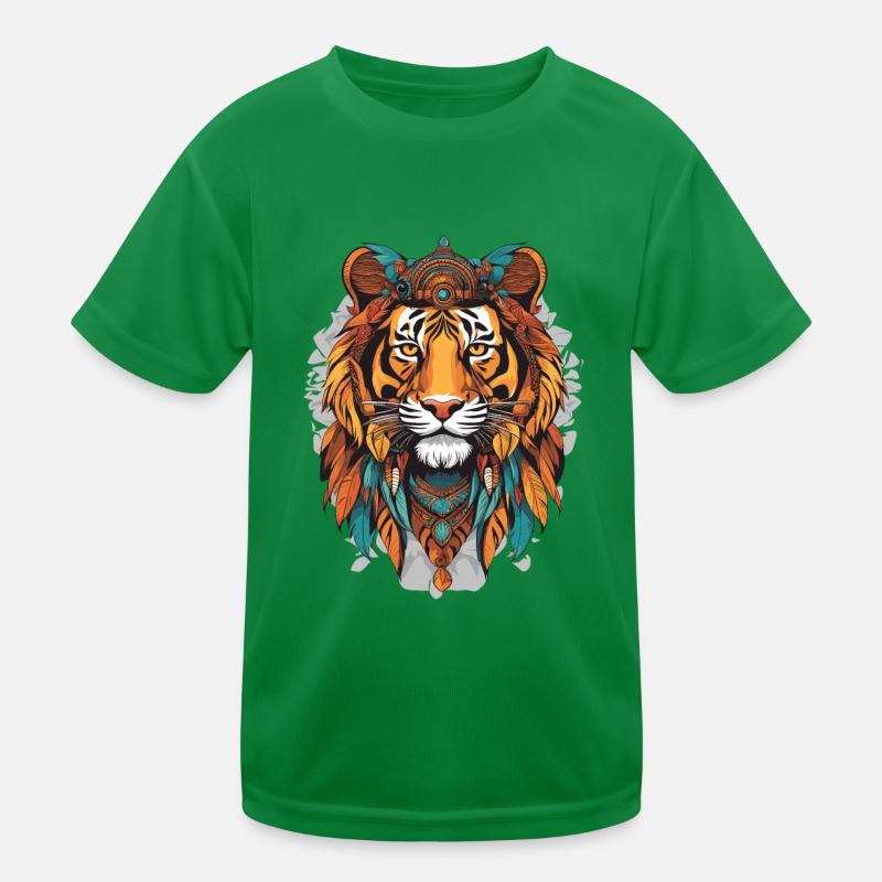 Tiger Tribe Kids Functional T-Shirt
