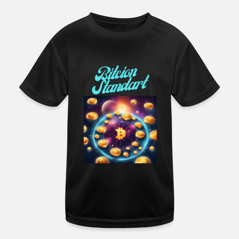 Bitcoin Standard Kinder Funktions-T-Shirt